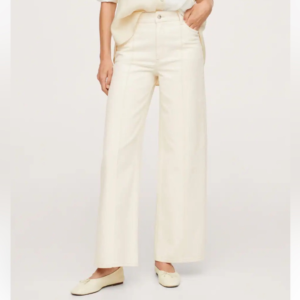 MANGO - Wide Leg Jeans